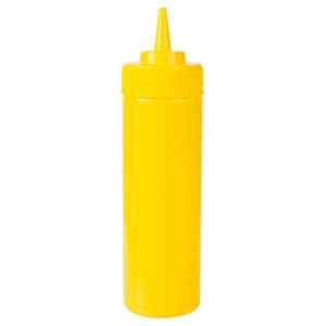 RECIPIENTE PARA ADEREZO AMARILLO 12 oz