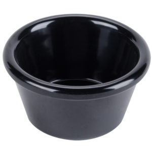 COPA RAMEKIN 2 Oz COLOR NEGRO