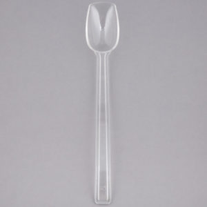 CUCHARA POLICARBONATO PARA BUFFET 8pg TRANSPARENTE