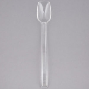 CUCHARA POLICARBONATO PARA ENSALADAS 10pg TRANSPARENTE