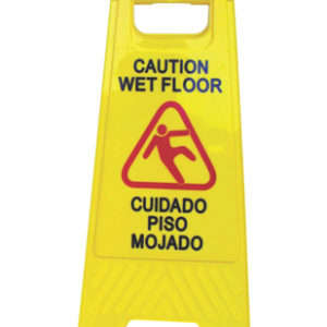 LETRERO pgPISO MOJADOpg PRECAUCION AMARILLO PLASTICO