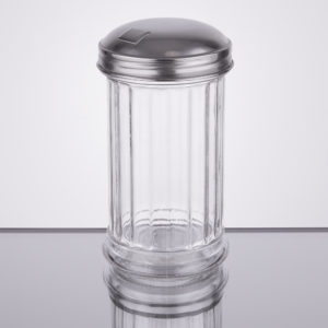 DISPENSADOR DE VIDRIO PARA AZUCAR 12OZ.