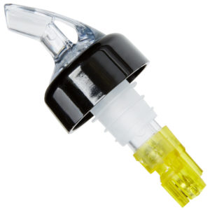 DOSIFICADOR PLASTICO P/BOTELLA CON CANICA 1 1-2 OZ AMARILLO