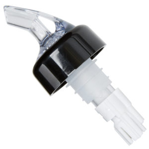 DOSIFICADOR PLASTICO P/BOTELLA CON CANICA 2 OZ BLANCO