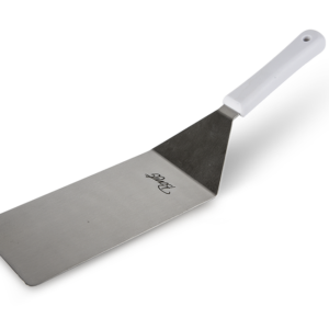 ESPATULA RECTANGULAR 5pg X 3pg MANGO NYLON, COLOR BLANCO