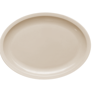 PLATON DE MELAMINA OVAL 22 CMS