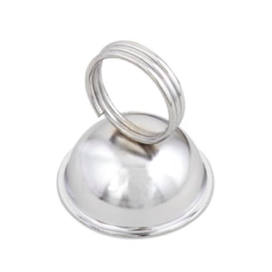 PORTA MENU DE MESA FABRICADO ACERO AL CARBON NIQUELADO