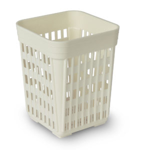 PORTACUBIERTOS DE PLASTICO CON FONDO MALLA FINA