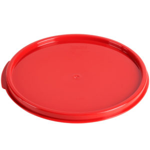 TAPA P CONTENEDOR PC REDONDO 6L Y 7.5L ROJA
