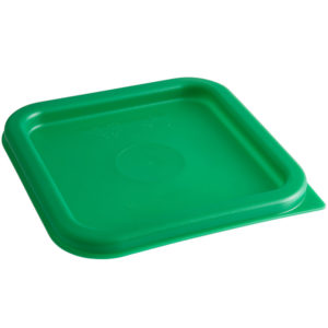 TAPA PLASTICA CUADRADA PARA RECIPIENTE COMPATIBLE 2L Y 4L VERDE