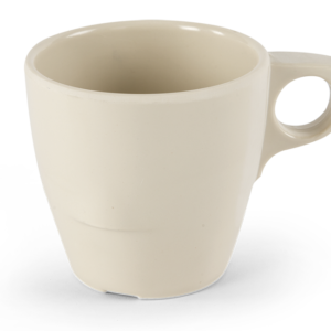 TAZA DE MELAMINA ESTIBABLE 227 ML (8CM X 7.5CM)