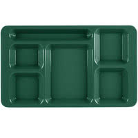 CHAROLA DE 6 COMPARTIMENTOS MARCA Cambro MODELO 1596CWFG / 9 x 15pg , 24 pzas