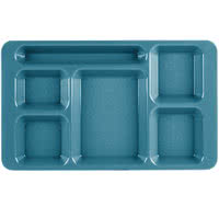 CHAROLA DE 6 COMPARTIMENTOS MARCA Cambro MODELO 1596CWTE / 9 x 15pg , 24 pzas