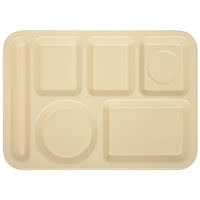 CHAROLA DE 6 COMPARTIMENTOS MARCA Carlisle MODELO 43980TN