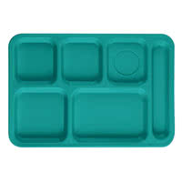 CHAROLA DE 6 COMPARTIMENTOS MARCA Cambro MODELO PS1014TE / 10 x 14 1/2 pg, 24 pzas