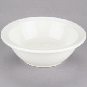 PLATO FRUTERO DE 16.5 CMS MARCA ECOR COLOR HUESO (CAJA CON 36 PIEZAS)