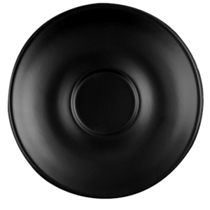 PLATO TAZA MATE NEGRO 6 PG (CAJA CON 36 PIEZAS)