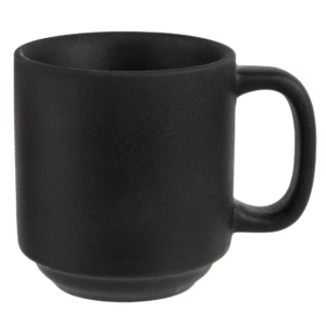 TAZA MUG CAFE MATE NEGRO 7.75 OZ (CAJA CON 24 PIEZAS)