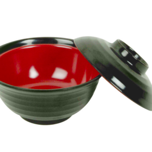 PLATO BOWL CON TAPA 8 OZ MISO BOWL DIAMETRO 4 PG (CAJA CON 12 PIEZAS)