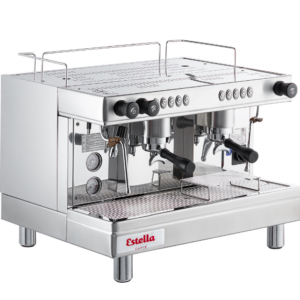 CAFETERA DE DOS GRUPOS STELLA CAFFE AUTOMATICA 220-240V DE 4,700 WATTS