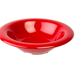PLATO SOPERO ROJO Thunder Group CR5712PR Pure Red 15 oz. Melamine Soup Bowl - 12/Pack