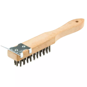 CEPILLO DE ALAMBRE CON RASPADOR DE 11PG