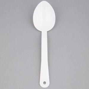 CUCHARA LISA DE 11 PG BLANCO DE POLICARBONATO