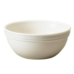 PLATO BOWL DE POLICARBONATO 15.3 OZ COLOR BLANCO (48 PIEZAS POR CAJA)