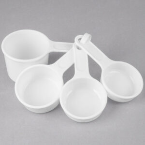 TAZAS MEDIDORAS DE PLASTICO 4 PIEZAS 8,4,3 y 2 onzas