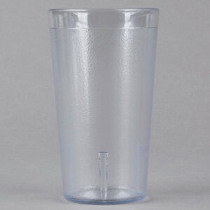 Carlisle 521207 Stackable 12 oz. Clear SAN Plastic Tumbler - 72/Case