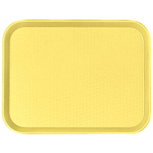 CHAROLA DE 14 X 18 PULGADAS COLOR AMARILLO CAMBRO (CAJA CON 12 PIEZAS)