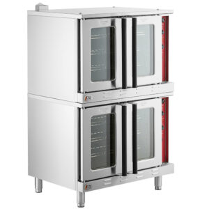 HORNO DE CONVECCION ELECTRICO DOBLE Cooking Performance Group FEC200DK Double Deck Full Size - 240V, MONOFASICO , 22 kW