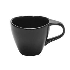 TAZA MOKA NEGRO SEMI MATE 3 OZ (CAJA CON 12 PIEZAS)