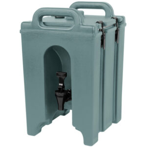 DISPENSADOR DE BEBIDAS TERMICO Cambro 100LCD401 Camtainers 1.5 GAL COLOR AZUL PIZARRA