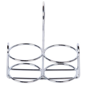 BASE PARA SALERO Y PIMENTERO CROMADA