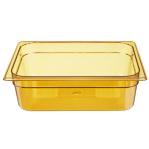 INSERTO MEDIO 4 PG COLOR AMBAR ALTA TEMPERATURA RUBBERMAID