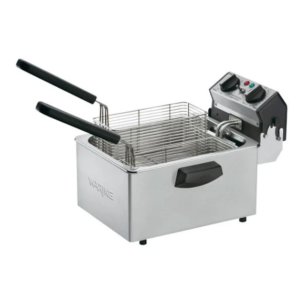 FREIDORA ELECTRICA 8.5 lb (4.2 lts) WDF75B, MARCA WARING, HASTA 370 GRADOS F, 120 Volts, 2700 W (LIGHT DUTY)