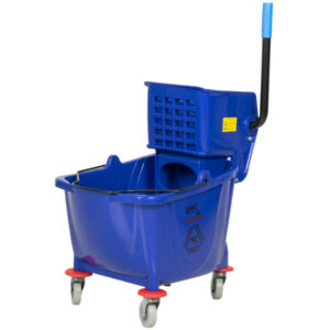 TINA TRAPEADOR CON EXPRIMIDOR 35 QT COLOR AZUL LAVEX JANITORIAL