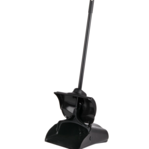 RECOGEDOR CON BASTON MECANISMO DE DOBLADO ALTURA 32.5 PG COLOR NEGRO RUBBERMAID