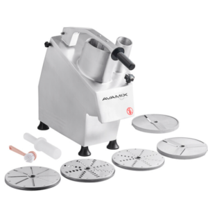 PROCESADOR DE ALIMENTOS CONTINUO 5 DISCOS 3/4 HP AVAMIX