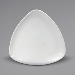PLATO TRIANGULAR PORCELANA F9000000137T BLANCO CREMA 8.7 PG ONEIDA (24 PIEZAS POR CAJA)