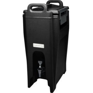 DISPENSADOR TERMICO DE BEBIDAS DE 5.25 GALONES COLOR NEGRO MARCA Cambro UC500110