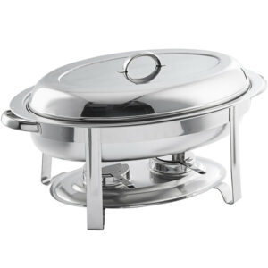 CHAFER OVALADO 6 QT CROMADO ECOR MODELO 46324