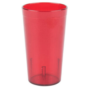 VASO ROJO Carlisle 521210 Apilable 12 oz (72/caja)