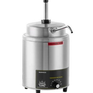 DISPENSADOR DE QUESO PARA NACHOS 3.5 QT CALENTADOR CON BOMBA ACERO INOX 550 WATTS CARNIVAL KING