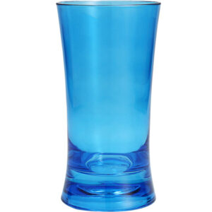 Fortessa Outside 17 oz. Blue Tritan Plastic Pint Glass - 24/Case