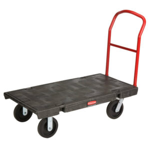 CARRO PLATAFORMA DE USO RUDO 24 x 48 PG CAPACIDAD 2000 LB FG443600BLA RUBBERMAID