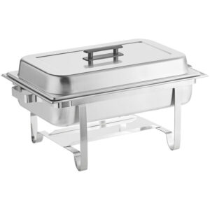 CHAFER ENTERO 8 QT ECONOMICO ESTRUCTURA FIJA TAPA CON MANGO DE PLASTICO CHOICE