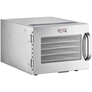 DESHIDRATADOR 6 CHAROLAS CON PUERTA DE CRISTAL 120V, 450W MARCA AVANTCO