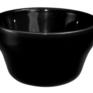 Plato Bowl consome CA-4-B Cancunn 7.25 oz. Negro Ceramica (36 piezas por caja)